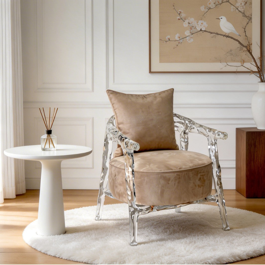 Bespoke Crystal Designer Chair | Living Room Leisure | Made to Order