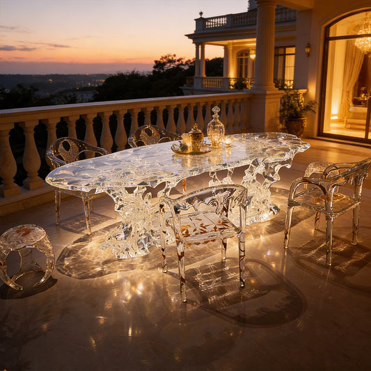 Bespoke Crystal Tea Table | Grand | Made to Order