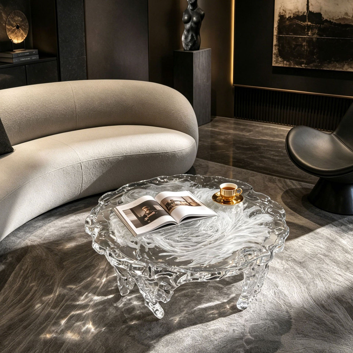 Bespoke Crystal Coffee Table | Root | Made to Order