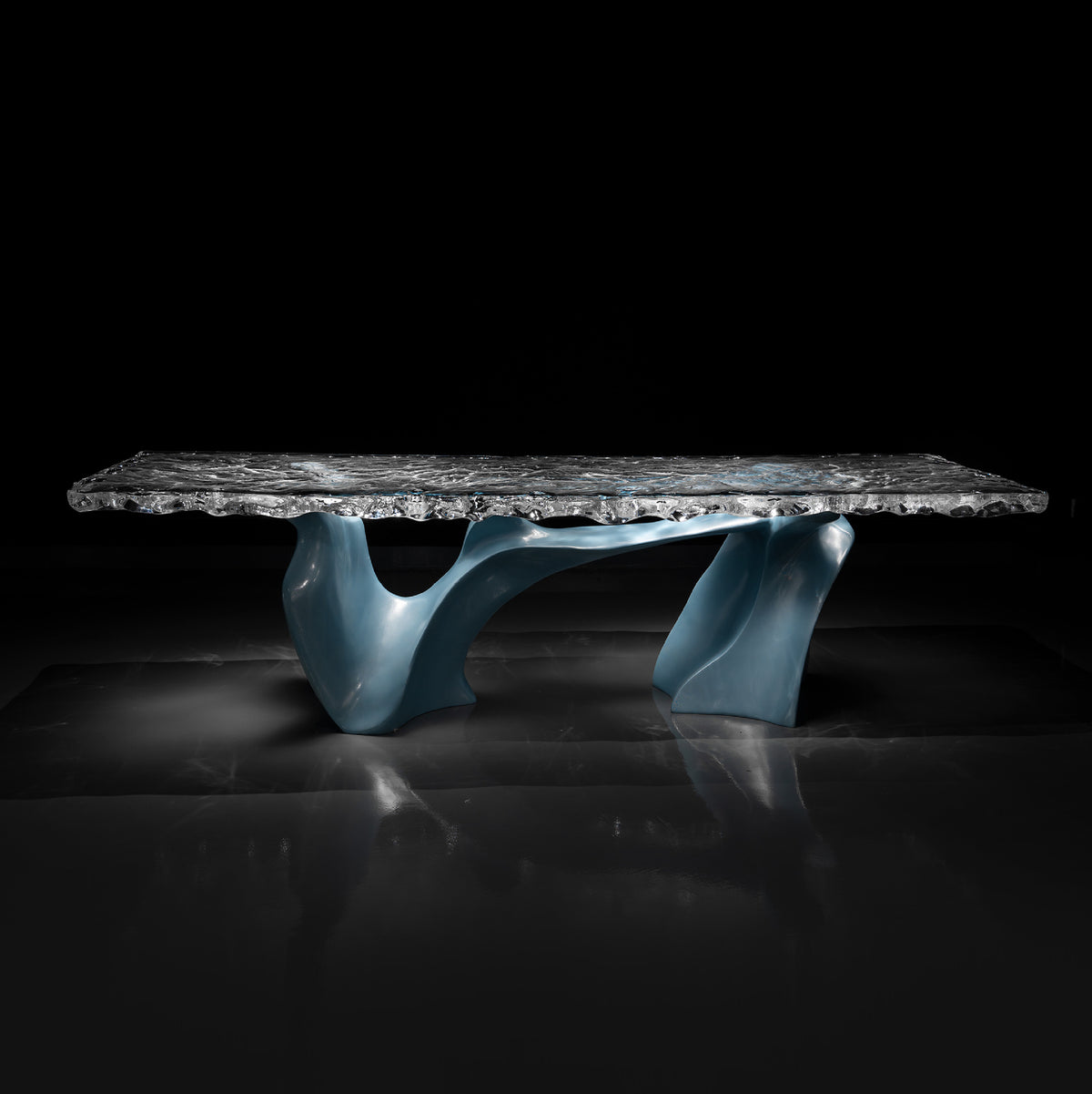 Crystal Tea Table — Early Morning | Made to Order