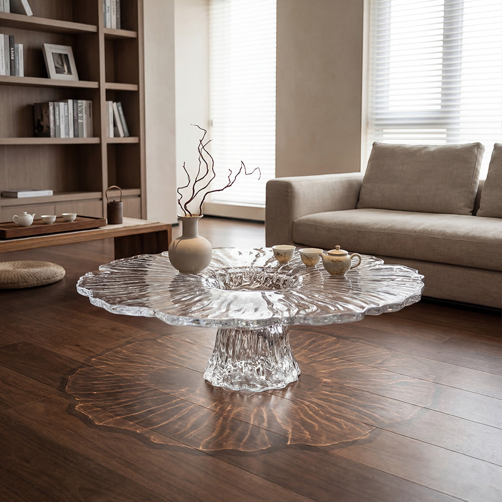 Bespoke Crystal Coffee Table — Lotus | Made to Order