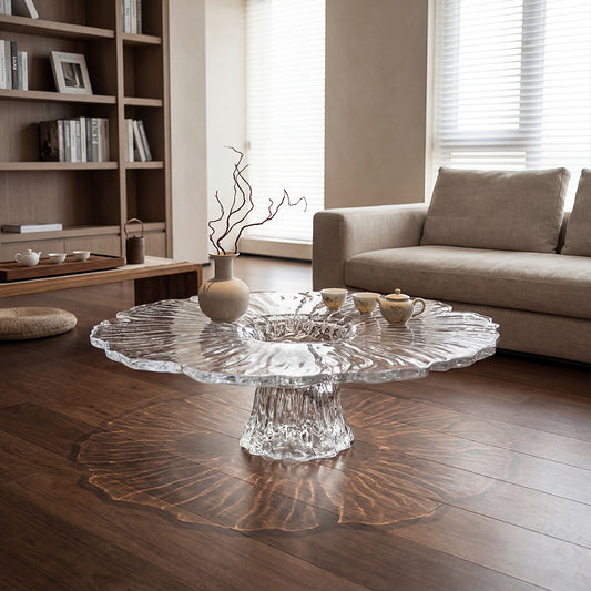 Bespoke Crystal Coffee Table — Lotus | Made to Order