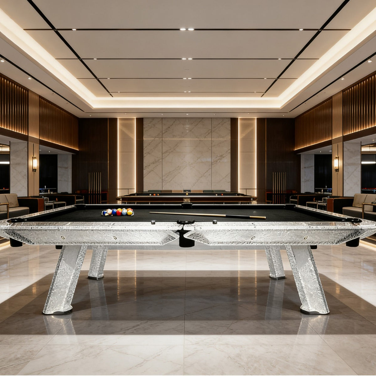 Bespoke Crystal Pool Table | Clearance | Made to Order