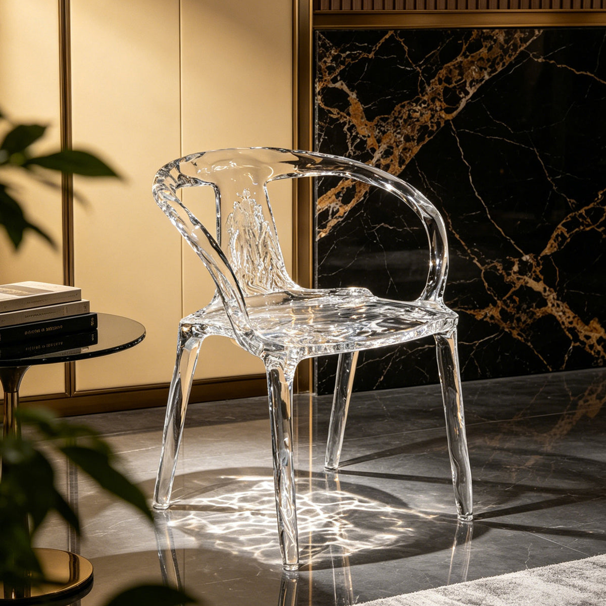 Bespoke Crystal Designer Chair | Living Room Lounge | Made to Order