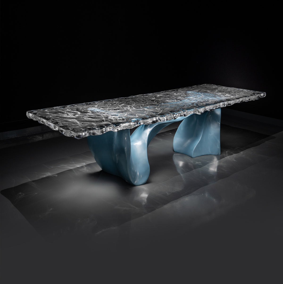 Crystal Tea Table — Early Morning | Made to Order
