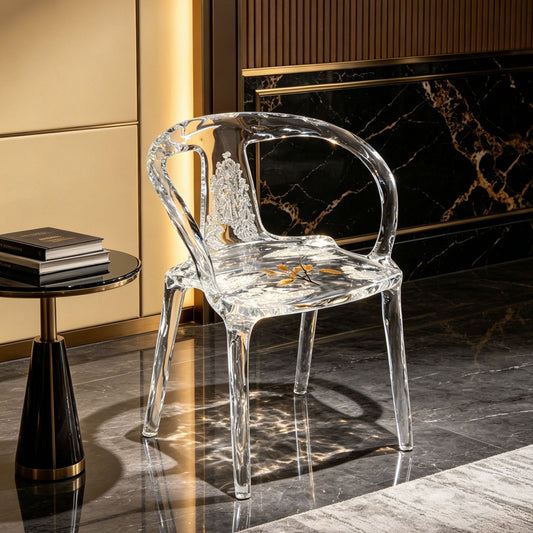 Bespoke Crystal Designer Chair | Living Room Lounge | Made to Order