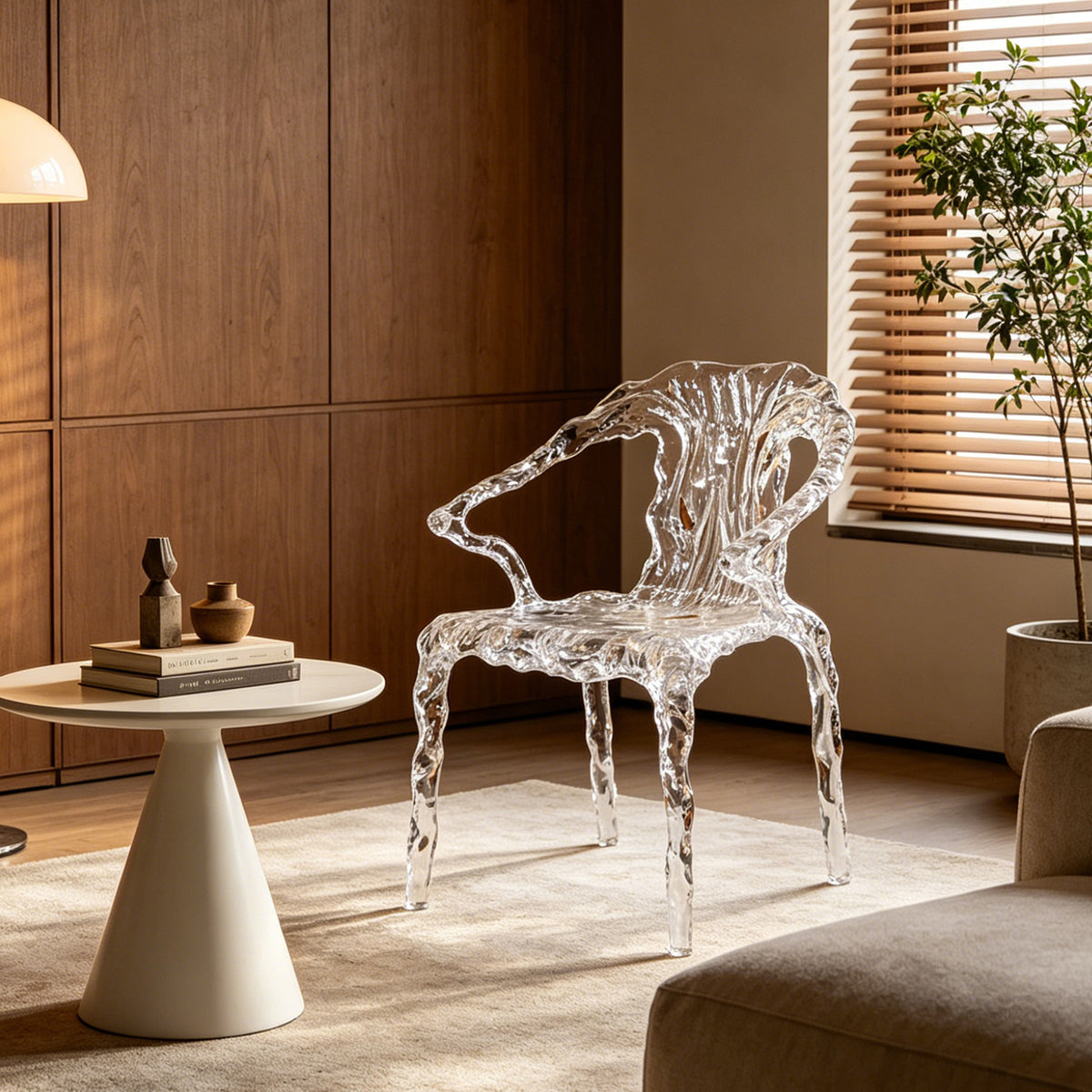Bespoke Crystal Designer Chair | Living Room Main | Made to Order