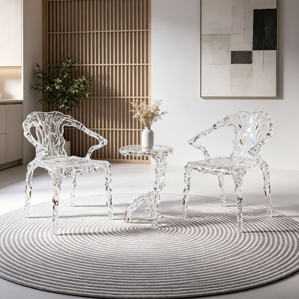 Bespoke Crystal Designer Chair | Living Room Main | Made to Order