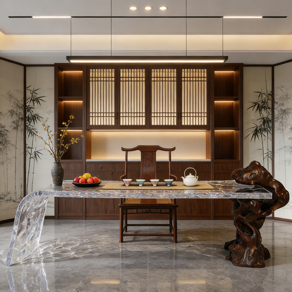 Bespoke Crystal Tea Table | Quanjian | Made to Order