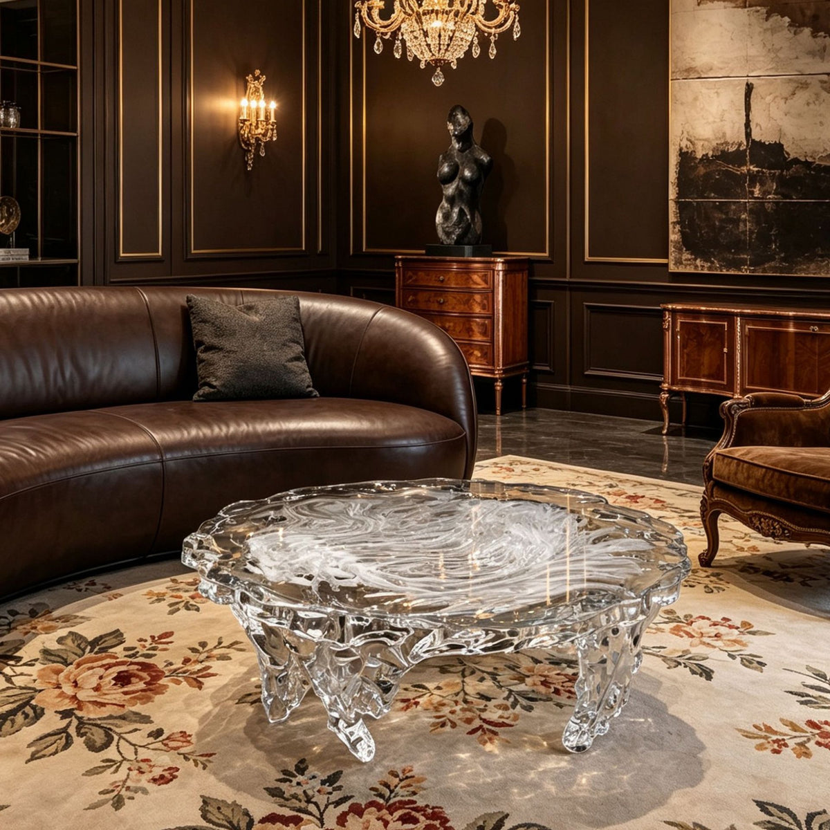 Bespoke Crystal Coffee Table | Root | Made to Order