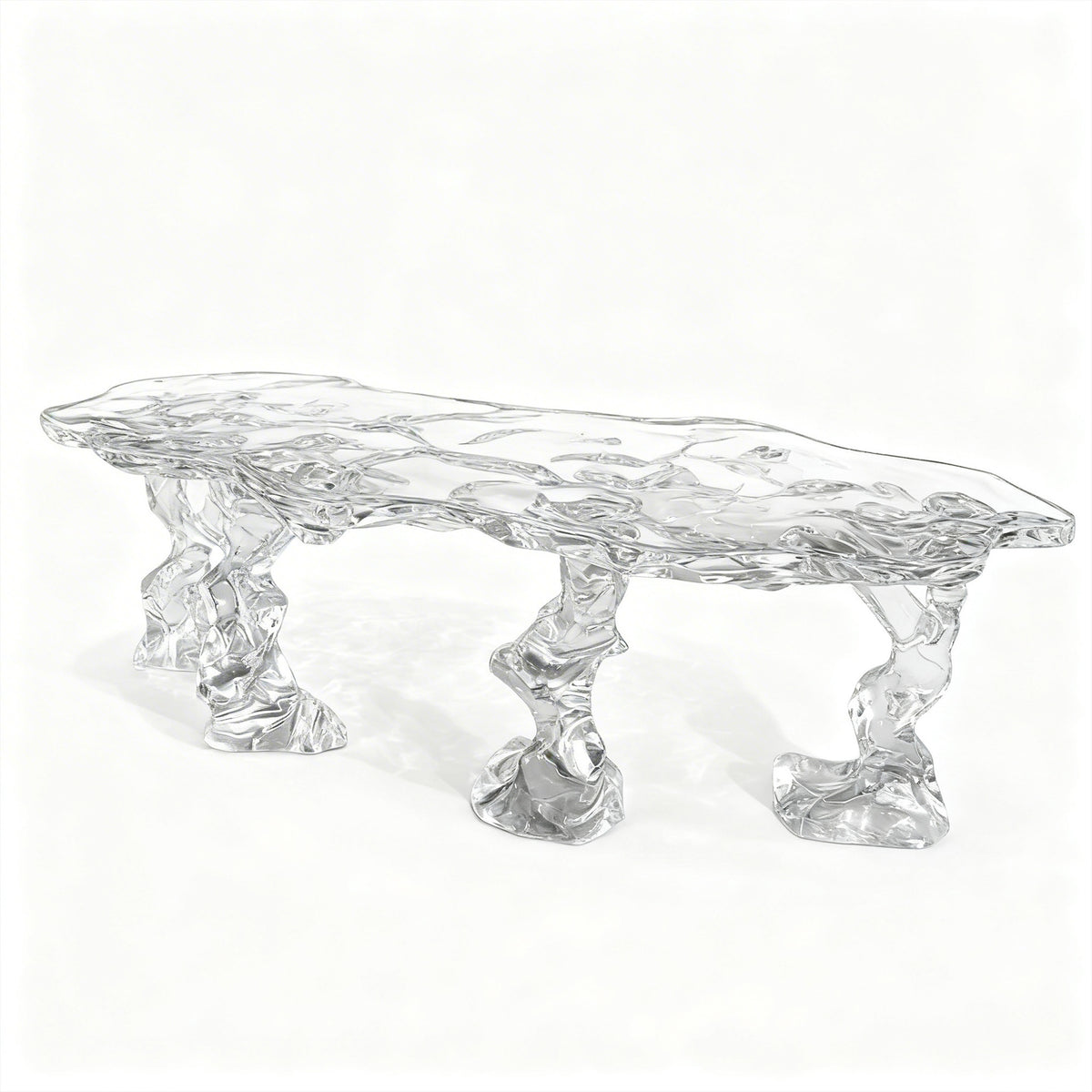 Bespoke Crystal Tea Table | Shanhai Glacier | Made to Order