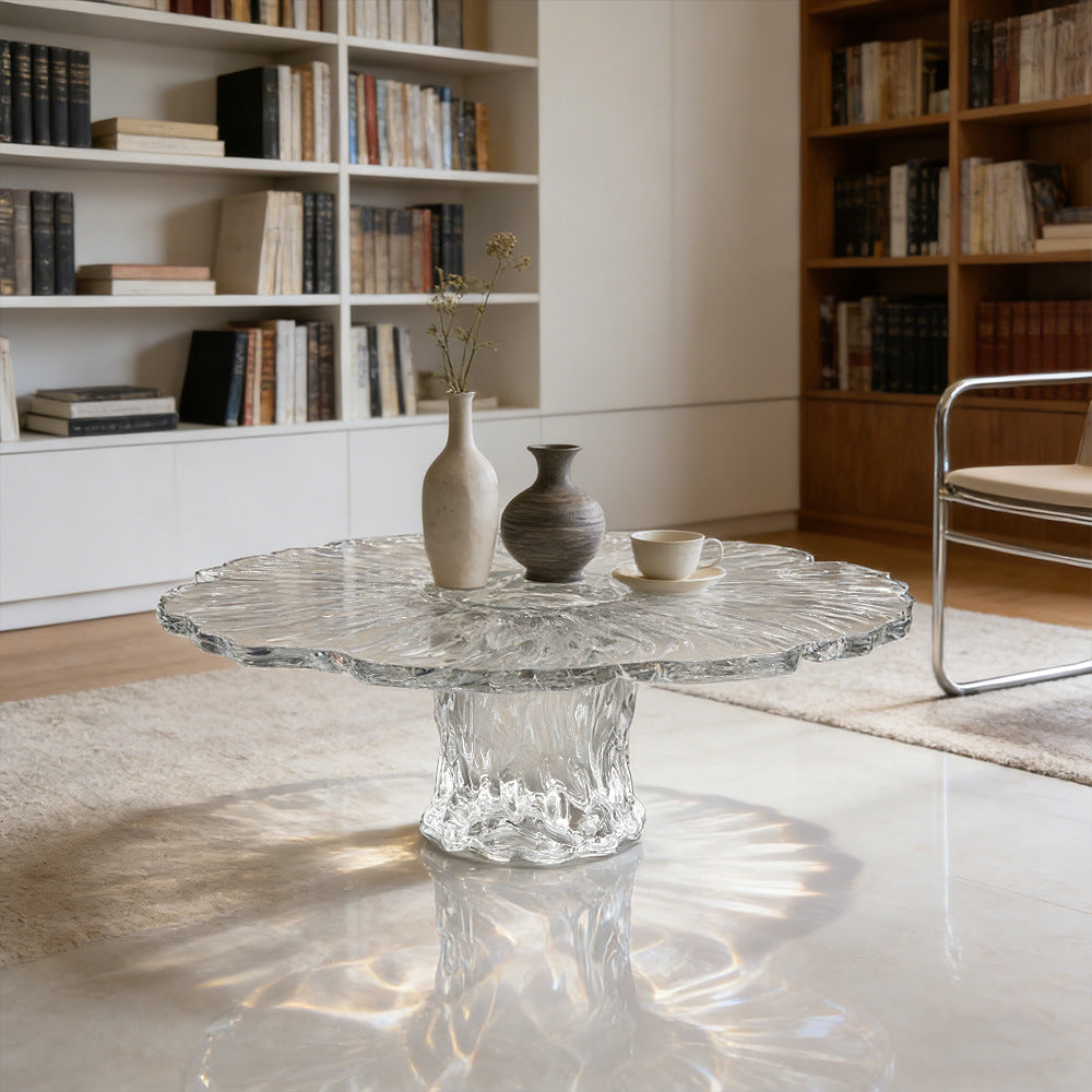 Bespoke Crystal Coffee Table — Lotus | Made to Order