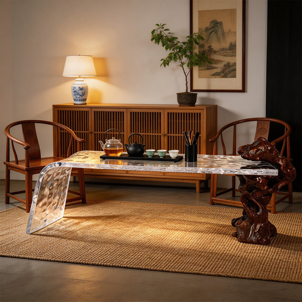 Bespoke Crystal Tea Table | Quanjian | Made to Order