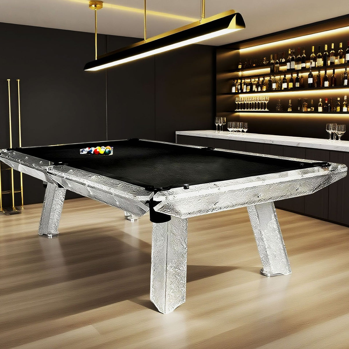 Bespoke Crystal Pool Table | Clearance | Made to Order