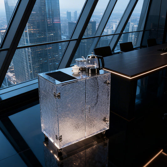 Bespoke Crystal Tea Cabinet | Yayun | Made to Order