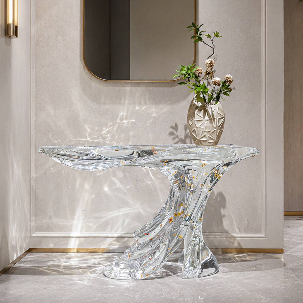 Bespoke Crystal Console Table | Threshold | Made to Order